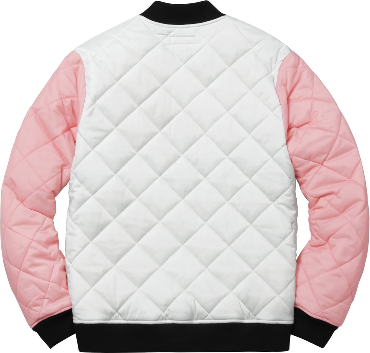 Color Blocked Quilted Jacket view 5